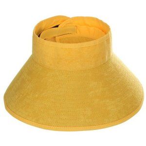 Women's Terry Cloth Sun Visor - Yellow